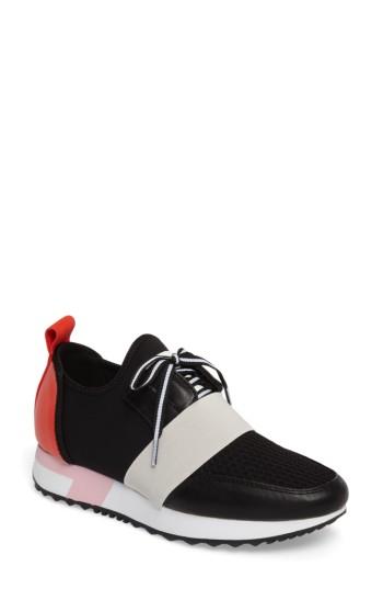Women's Steve Madden Antics Sneaker M - Black