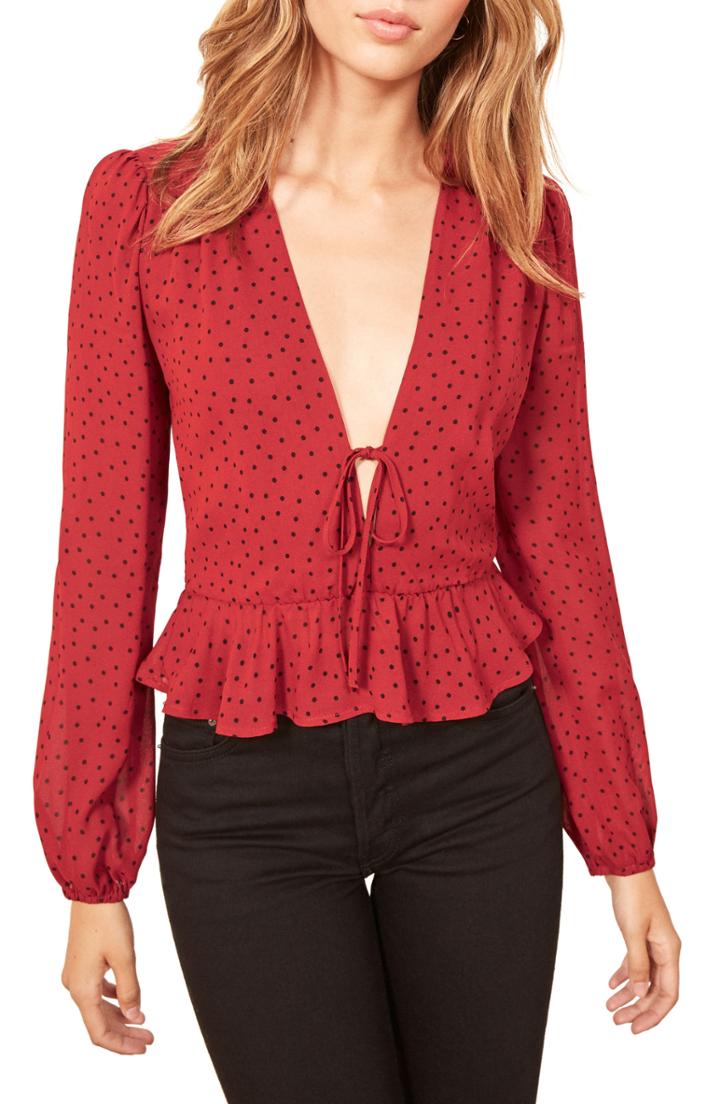 Women's Volcom Secret Stone Henley - Grey