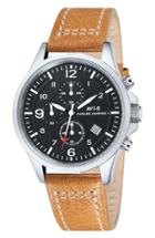 Men's Avi-8 'hawker Harrier Ii' Chronograph Leather Strap Watch, 42mm