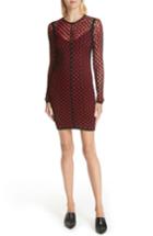 Women's Rag & Bone Wes Layered Body-con Dress, Size - Red