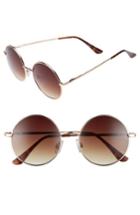 Women's Bp. 50mm Metal Round Sunglasses - Gold