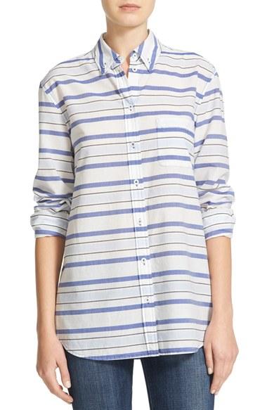 Women's Equipment Margaux Stripe Cotton Shirt