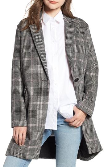 Women's Rails Anders Plaid Coat - Grey