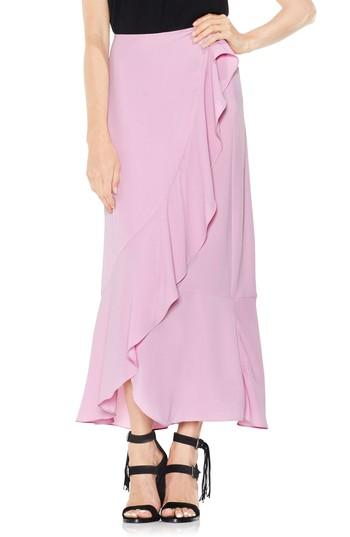 Women's Vince Camuto Ruffle Faux Wrap Skirt - Pink