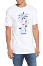 Men's Rip Curl Cali Vibes Premium Graphic T-shirt - White