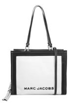 Marc Jacobs The Box 33 Colorblock Leather Satchel - White