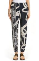 Women's Zero + Maria Cornejo Gabi Squiggle & Hair Print Pants - Blue