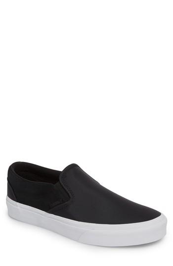Men's Vans Surplus Nylon Slip-on Sneaker M - Black