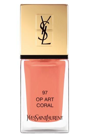 Yves Saint Laurent 'la Laque Couture' Nail Lacquer - 97 Op Art Coral