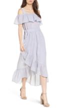 Women's Chelsea28 Apron Ruffle Midi Dress, Size - Grey