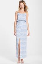 Women's Fraiche By J Print Blouson Maxi Dress