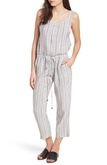 Women's Rails Brooklyn Crop Jumpsuit - Grey