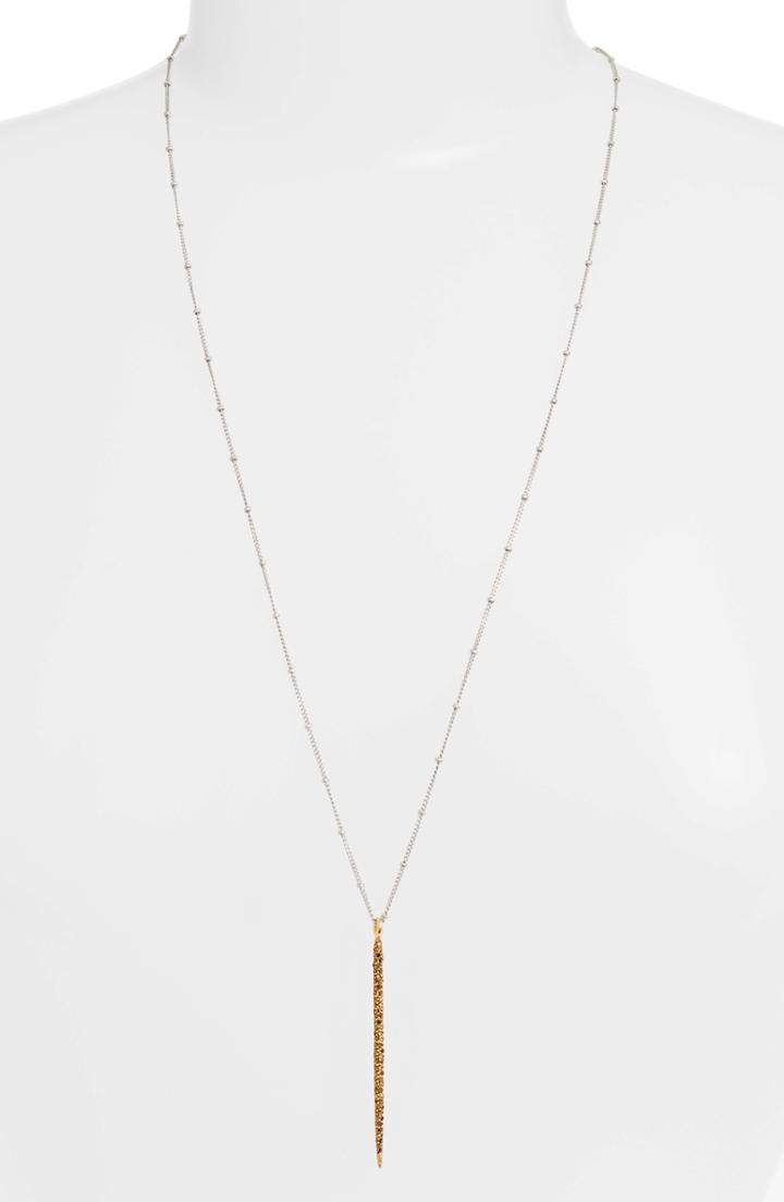 Women's Sole Society Pave Pendant Necklace