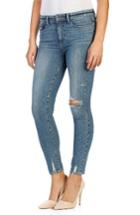 Women's Paige Hoxton Ankle Ultra Skinny Jeans - Blue