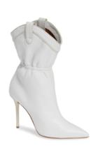 Women's Malone Souliers By Roy Luwolt Daisy Cinched Bootie .5us / 38eu - White