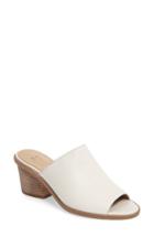 Women's Marc Fisher D Milan Block Heel Mule, Size 5 M - White