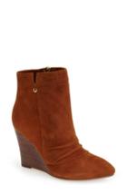 Women's Kristin Cavallari 'candyce' Wedge Bootie M - Brown