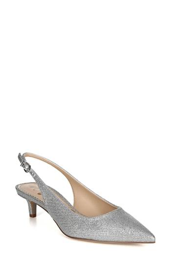 Women's Sam Edelman Ludlow Pump .5 M - Metallic