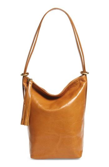Hobo Blaze Convertible Leather Shoulder Bag - Brown