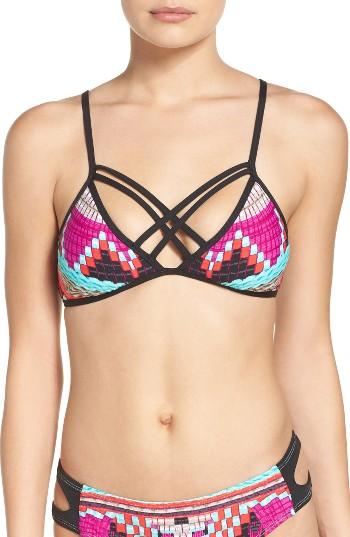 Women's The Bikini Lab Bazket Case Bikini Top
