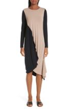 Women's Zero + Maria Cornejo Colorblock Jersey Dress - Beige