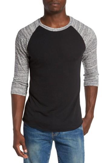 Men's Alternative Baseball T-shirt - Black