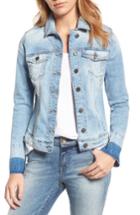 Women's Kut From The Kloth Release Cuff Denim Jacket