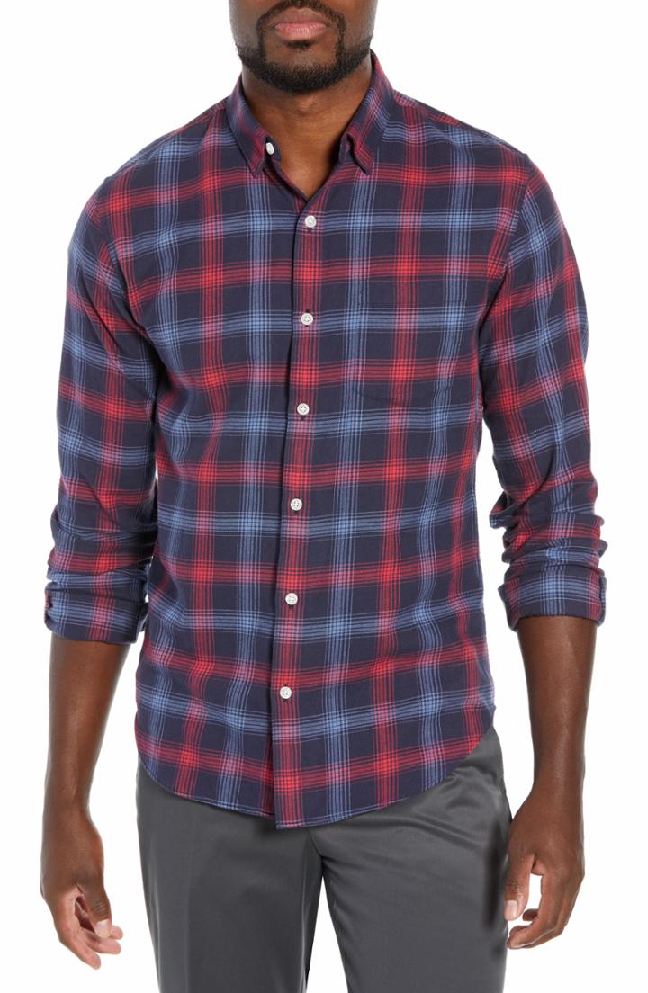 Men's Bonobos Slim Fit Brushed Button Down Sport Shirt