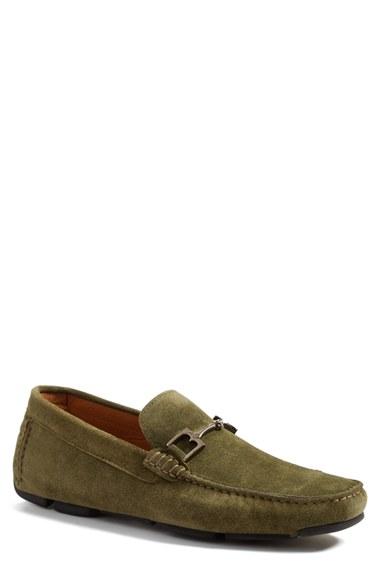 Men's Bruno Magli 'monza' Driving Shoe M - Green