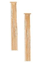 Women's Stella + Ruby Crystal & Chain Drop Earrings