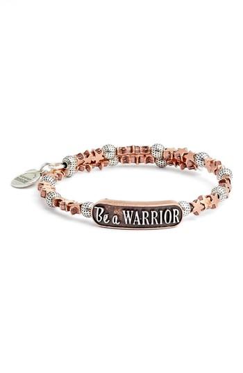 Women's Alex And Ani X Disney 'a Wrinkle In Time' Be A Warrior Wrap Bracelet