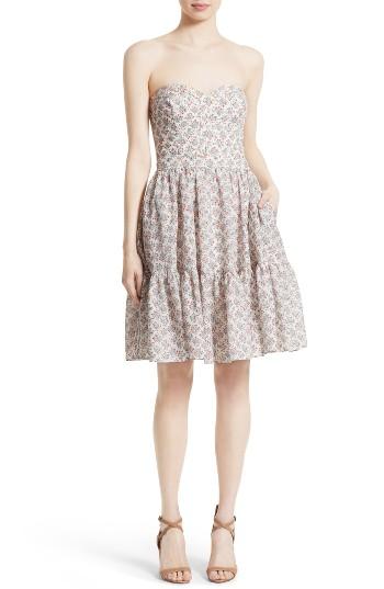 Women's La Vie Rebecca Taylor Provencal Strapless Dress
