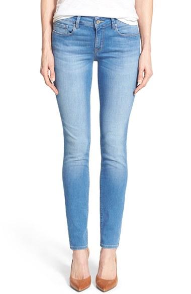 Women's Mavi Jeans Alexa Stretch Skinny Jeans, Size - (light Brushed Shanti) (online Only)