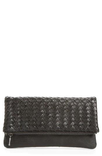 Sole Society Kaya Crossweave Clutch -