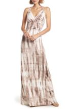 Women's Felicity & Coco Tie Dye Jersey Halter Maxi Dress - Brown