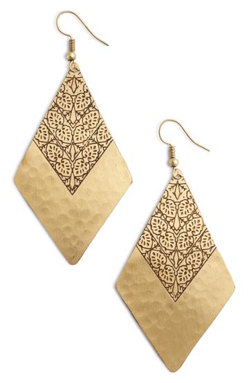 Women's Ten79la Geometric Drop Earrings