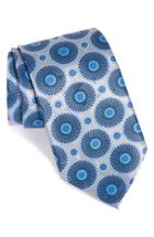 Men's Ermenegildo Zegna Medallion Silk Tie, Size - Green