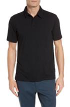 Men's Rvca Sure Thing Ii Polo, Size - Black