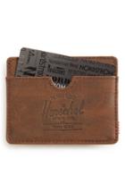 Men's Herschel Supply Co. 'charlie' Leather Card Case -