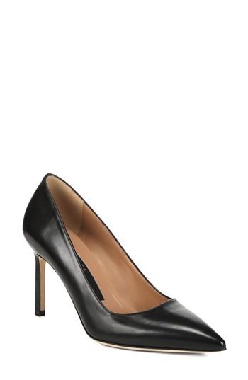 Women's Via Spiga Nikole Pointy Toe Pump M - Black