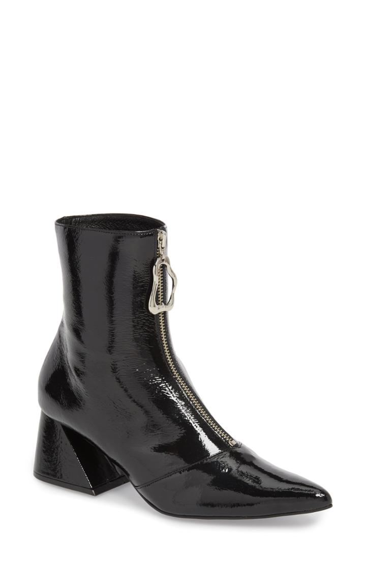 Women's Yuul Yie Block Heel Bootie Us / 36eu - Black