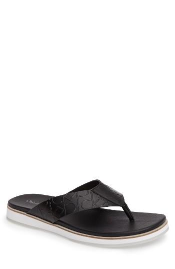 Men's Calvin Klein Deano Flip Flop M - Black