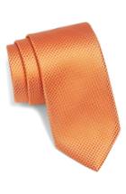 Men's John W. Nordstrom Woven Silk Tie, Size - Orange