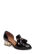 Women's Jeffrey Campbell 'civil' Pearly Heeled Beaded Tassel Loafer