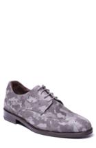 Men's Jared Lang Caleb Camo Wingtip Derby Eu - Grey