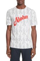 Men's Paul Smith Aloha Print T-shirt - White