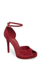 Women's Michael Michael Kors Tiegan Sandal .5 M - Red