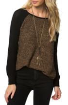 Women's O'neill Ruth Raglan Sweater - Black