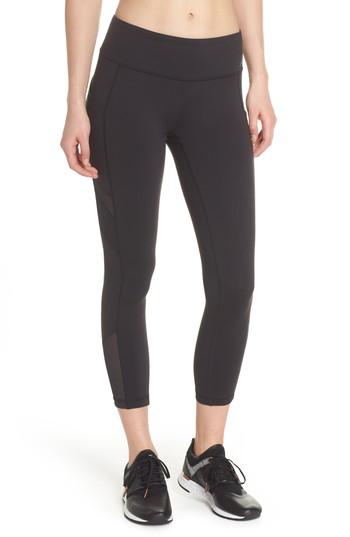 Women's New Balance Transform Premium Performance Crop Leggings - Black