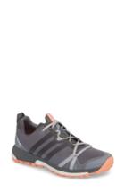Women's Adidas Terrex Agravic Trail Running Shoe .5 M - Grey